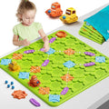 Brain Stem Activity Logic Kits Board Teaser Games &amp Puzzles Toys with 200+ Challenges 4 Difficulty Levels for Kids Ages 3-10 Educational Learning Maze Games for Toddlers
