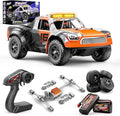 1:16 Beginner RC Cars4WD Drift All Terrain Remote Control Car Short Course RC Truck Up to 36 km/h2.4GHz RTR 2×7.4V 1300mAh Batteries 2 Tire Sets  Metal Drivetrainfor Adults and boys age 8-12