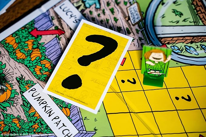 CLUE: Peanuts Board Game Solve The Mystery of Linus's Missing Blanket with Charlie Brown Snoopy &amp Friends Explore Iconic Locations Like Lucy’s Booth &amp Charlie’s House Officially Licensed