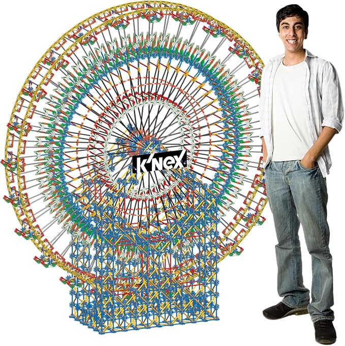 K'NEX - Thrill Rides‚ 6-Foot Ferris Wheel‚ STEM Building Creative Construction Set‚ Ages 16+