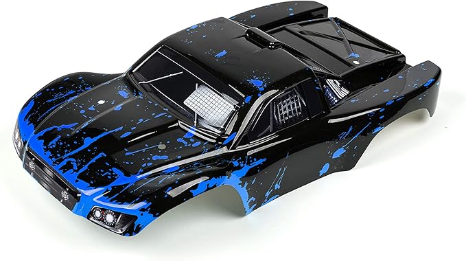 SummitLink Custom Body Muddy Blue Over Black Compatible for 1/10 Scale RC Car or Truck (Truck not Included) SS-BB-02
