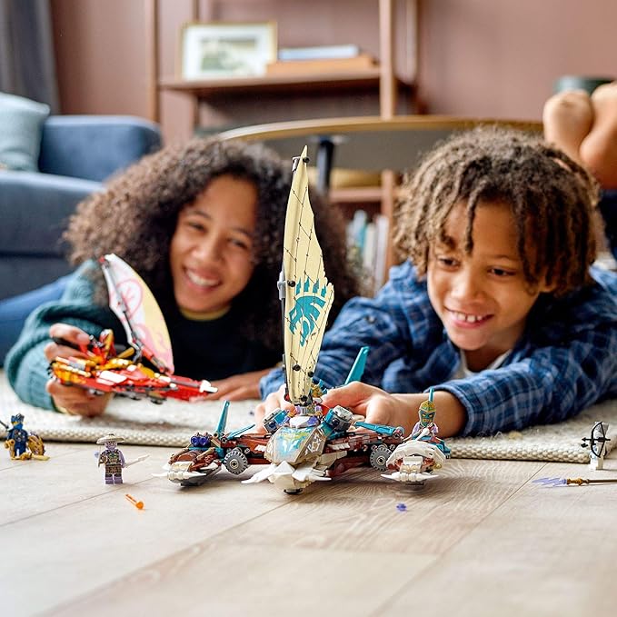LEGO NINJAGO Catamaran Sea Battle 71748 Building Kit Ninja Playset Featuring Catamaran Toys and NINJAGO Kai Jay and Zane Best Gift for Kids Who Love Creative Play New 2021 (780 Pieces)