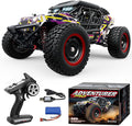 1/16 Brushless Fast RC Desert Car for Adults Top Speed 37mph Electric Off-Road RC Monster Trucks 4X4 Remote Control High Speed RC Car for Sand Land Hobby Toy Gifts SCY-16106PRO (Purple)