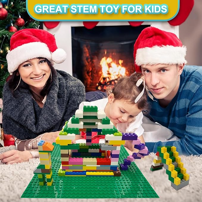 1000 PCS Building Bricks Compatible with Lego Classic - 1000 Pieces Basic Bulk Building Blocks in Random Color - Mixed Shape