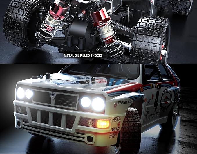 Mjx Hyper go 4x4 Brushless Rc Cars 14302 Hyper 4wd Rc Car All-Road RC Drift Car Brushless Scale 2.4G 4wd High Speed ElectricTerreneitor 4x4 Carros1/14 High Speed Rc Cars Drift for Adults…