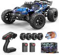 Rc Cars 1:14 All Terrain RC Car for Adults &amp Boys 4WD Off-Road RC Truck High Speed Fast 40+ KPH 4X4 Waterproof Remote Control Car with 2 Rechargeable 1300 mAh Batteries