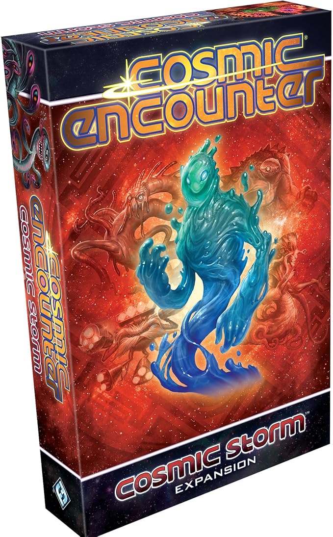 Cosmic Storm Board Game EXPANSION - Classic Strategy Game of Intergalactic Conquest for Kids and Adults Ages 14+ 3-5 Players 1-2 Hour Playtime Made by Fantasy Flight Games