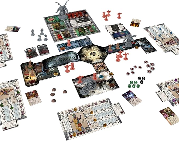 Cthulu: Death May Die Board/ Horror/ Mystery/ Cooperative Game for Adults and Teens | Ages 14+ | 1-5 Players | Average Playtime 90-120 Minutes | Made by CMON