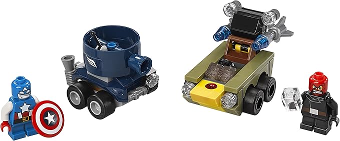 LEGO Super Heroes Mighty Micros: Captain America vs Red Skull 76065 Building Kit (95 Piece)