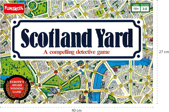 Funskool Scotland Yard Board Game (3-6 Players 10+)