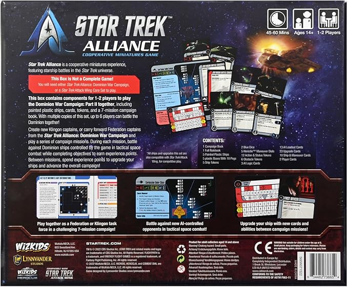WizKids Star Trek: Alliance - Dominion War Campaign Part II