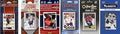 NHL Washington Capitals Men's 6 Different Licensed Trading Card Team Sets White