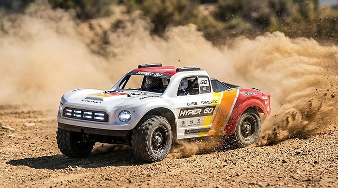 Brushless RC Car MJX Hyper Go 14211 1:14 Scale 70km/h High Speed RC Truck 4WD For Adults 4X4 Off Road RC Truck 2.4Ghz Remote CNC Chassis &amp Oil Shocks Electric Powered Fast Remote Control Car