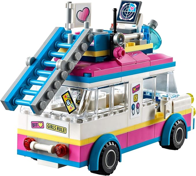 LEGO Friends Olivia’s Mission Vehicle 41333 Building Set (223 Pieces)