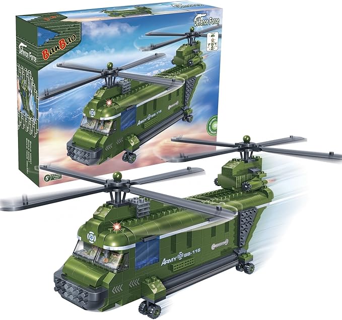 BanBao Chinook Helicopter Building Kit (263 Piece)