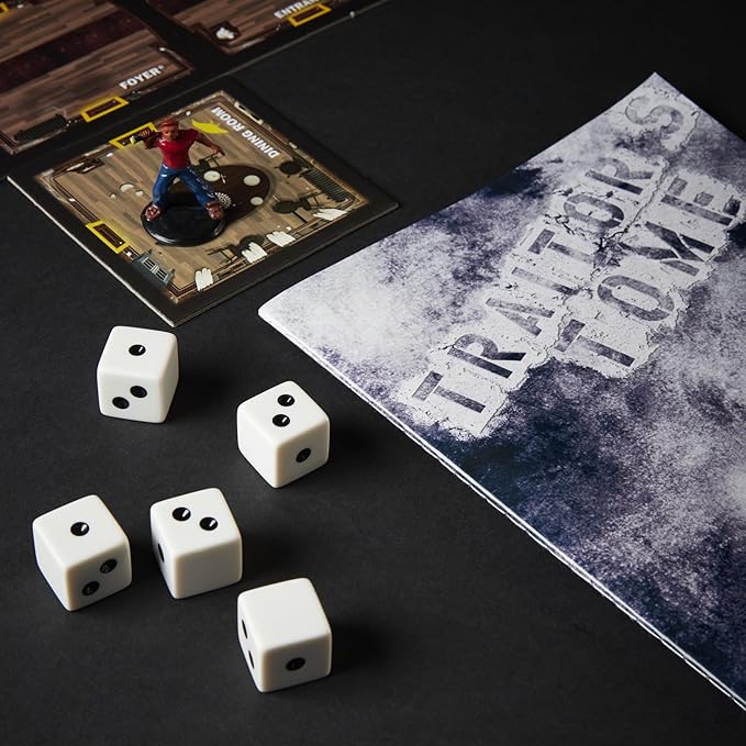 Hasbro Gaming Avalon Hill Betrayal at The House on The Hill Second Edition Cooperative Board Game Ages 12 and Up 3-6 Players 50 Chilling Scenarios