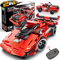 GMAOPHY STEM Building Toys for Kids Age 5 6 7 8 9 10 11 12 Years Old 2 in 1 Remote Control Racer Car Engineering Kits Early Learning Building Blocks Christmas Birthday Gift for Boys Girls Age 8-12