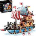 Pirate Ship Building Sets with Lights Creative Model Ship Boat Pirate Themed Toys Building Kits for Home Decor 916 Pieces Christmas Birthday Gift for Adults Teens 14+