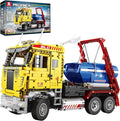 Reobrix Skip Loading Truck Building Blocks Set 22016 RC Dump Truck Model Kit for Adult Remote Control Technic Construction Vehicle Toys Gifts for Adult 14+