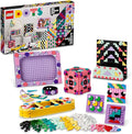 LEGO DOTS Designer Toolkit 10 in 1 Patterns Building Toy 41961 Arts and Craft Set for Creative Kids Design Patches Photo Frame Pencil Holder and More. 860+ Tiles. Gift Idea for Boys Girls Age 8+