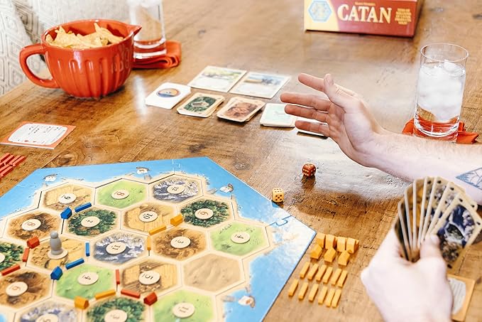 CATAN Cities &amp Knights Board Game Expansion - Enhance Your CATAN Experience with Intriguing New Challenges! Strategy Game for Family Ages 12+ 3-4 Players 90 Min Playtime Made by CATAN Studio