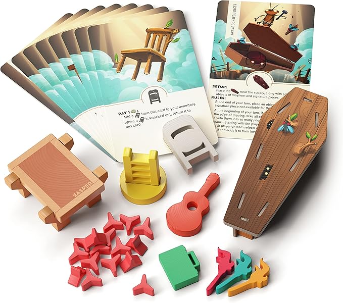 Kabuto Sumo Total Mayhem - Expansion to The Kabuto Sumo Base Game - 2 to 4 Players - 20 Minute Play Time