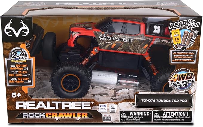 NKOK Ready to Run Realtree R/C Toyota Tundra Rock Crawler