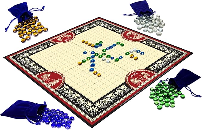 Deluxe Pente by Winning Moves Games USA Family Strategy Game of Capture Stones for 2 to 4 Players Ages 8+