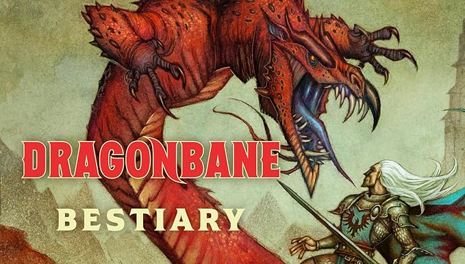 Free League Publishing Dragonbane: Bestiary RPG Supplement Book 63 Fantasy Adventure Roleplaying Creatures &amp Monsters Hardcover Adults Teens Ages 14+