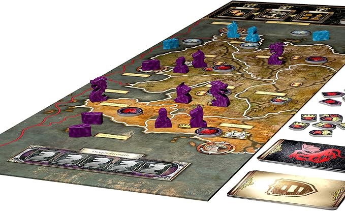Asmodee A Game of Thrones The Board Game Mother of Dragons Expansion Strategy Game for Kids &amp Adults Ages 14+ 3-8 Players 2-4 Hour Playtime Made by Fantasy Flight Games