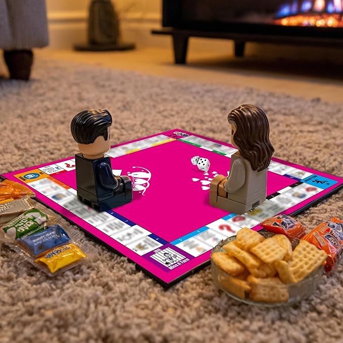 Couple Opoly Board Game for AdultsFun Romantic Board Game with Conversation Cards for Date Night Gifts for Boyfriend Girlfriend Husband Wife 18+
