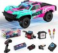 Hosim 1/10 RC Truck 4WD Brushless Buggy Cars MAZEK RTR 62+ MPH Hobby Grade High Speed Remote Control Car for Adults &amp Teens Off-Road Bashing Rock Crawling Racing Waterproof Electric Monster Tru
