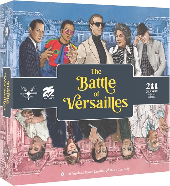 Battle of Versailles by 25th Century Games | Relive The 1973 Fashion Show Showdown | Asymmetric Team Play Strategy Action Cards &amp Prestige Competition for 2 Players