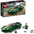 LEGO Speed Champions Lotus Evija 76907 Race Car Toy Model for Kids Collectible Set with Racing Driver Minifigure