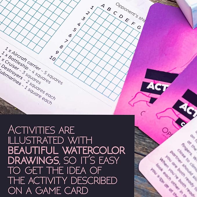 OpenMity Love Battleship – Fun &amp Playful Game for Lesbian Couples – Cute Game for Date Night Ideas