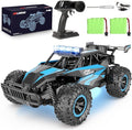 kolegend Remote Control Car 2.4GZh High Speed 20km/h RC Monster Trucks 30+min with LED Headlight and Rechargeable Battery for Boys Girls Kids