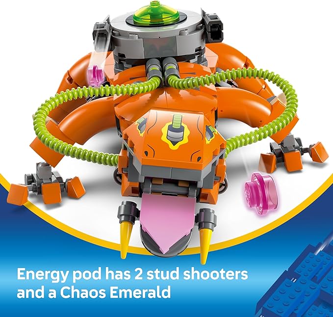 LEGO Sonic The Hedgehog Super Shadow vs. Biolizard Gamer Gift for Boys and Girls Fun Collectible Playset for Kids and Video Game Character Fans Who Love Action Toys 77003