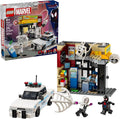 LEGO Marvel Spider-Verse Miles Morales vs. The Spot Building Toy Set - Marvel Superhero Toy for Kids Boys and Girls Ages 9+ - with 4 Minifigures - Gift Idea for Birthday - 76311