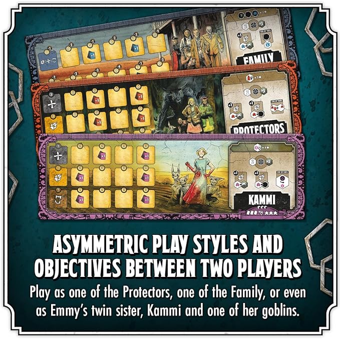 Harrow County: The Game of Gothic Conflict | Asymmetric Horror Strategy Board Game | 1–3 Players (Solo Mode Included) | Ages 14+ | Spooky Halloween Board Game by Off The Page Games