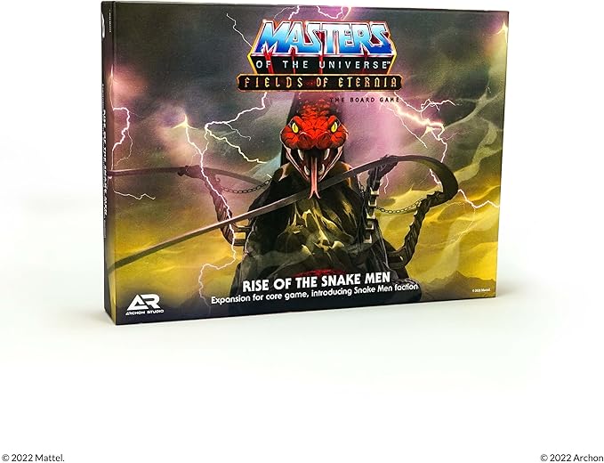 Masters of The Universe Rise of The Snakemen Expansion Set for Fields of Eternia Board Game for 1-6 Players Ages 14+