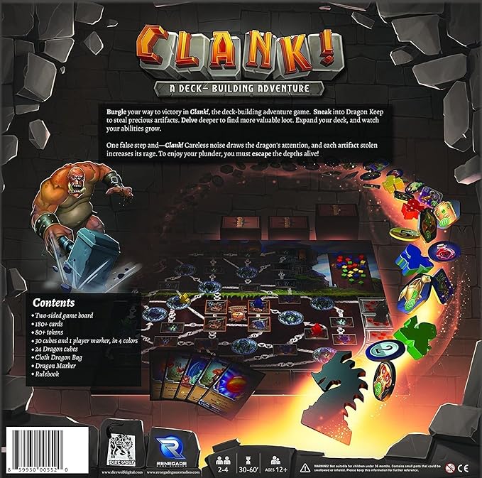 Dire Wolf Clank! A Deck-Building Adventure Game