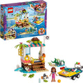 LEGO Friends Turtles Rescue Mission 41376 Rescue Building Kit with Olivia Minifigure and Toy Turtles Includes Toy Rescue Vehicle and Clinic for Pretend Play (225 Pieces)