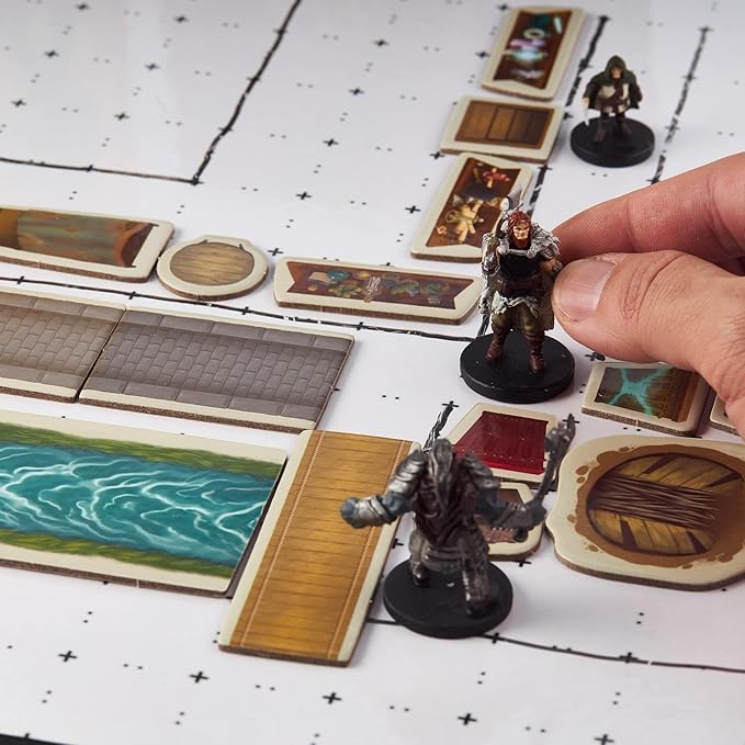 Master's Relics - RPG Item Token Accessory Set - 200+ Double-Sided Dry/Wet Erase Reversible Object Pawns for Fantasy Tabletop Roleplaying Game Terrain Tiles and Dungeon Battle Maps - D&ampD Compatibl