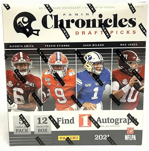 2021 Panini Chronicles NFL Football Draft Picks MEGA BOX Walmart Exclusive