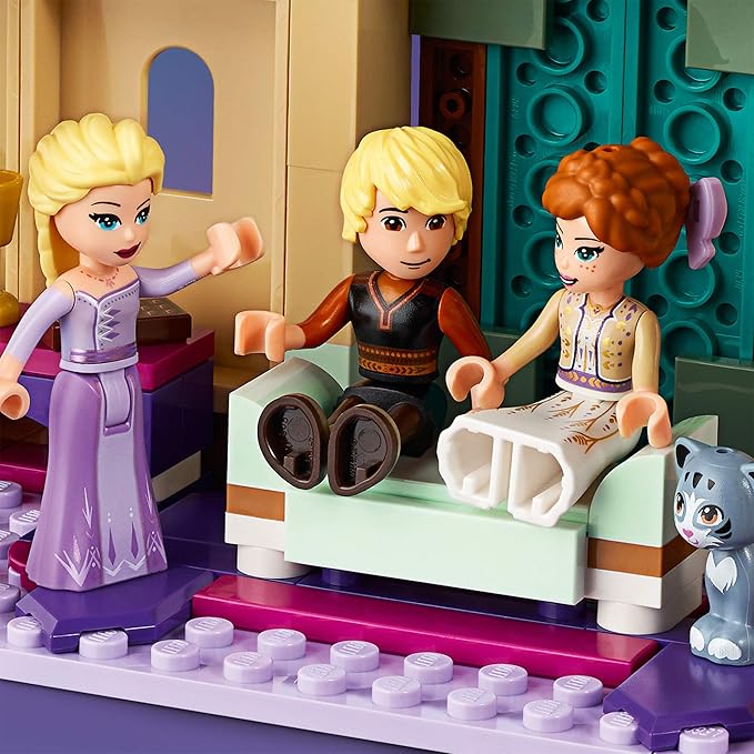 LEGO Disney Frozen II Arendelle Castle Village 41167 Toy Castle Building Set with Popular Frozen Characters for Imaginative Play (521 Pieces)