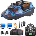 Bait BoatRC Bait Boat for Fishing with GPS &amp Auto Return4.4lbs Bait Capacity 8-Hours Battery 546yd Remote Control Range Brushless Motors &amp Night LightABS Heavy-Duty Hull