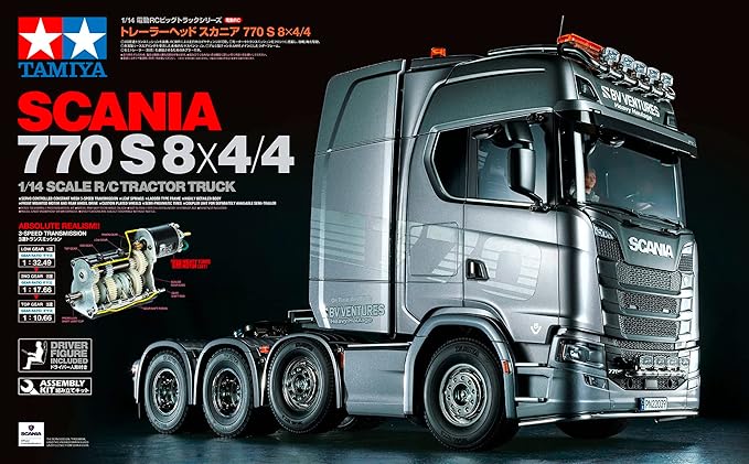 TAMIYA 1/14 Scania 770 S 8x4/4 TAM56371 Trucks Electric KitOther