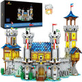 JMBricklayer Medieval Castle Building Sets for Adults Ideas House Model Toy Construction Set with LED Light Collectible or Home Office Display Gifts for Boys Girls Teens Women 41106
