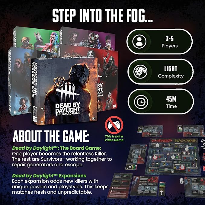 Dead by Daylight™: The Board Game - Malicious Expansion