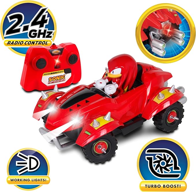 NKOK Sonic Racing CrossWorlds: Knuckles The Echidna 2.4GHz RC